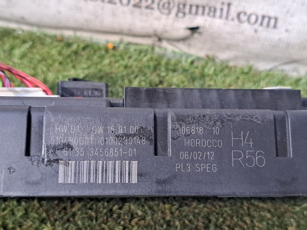 box contenitore porta fusibili MINI One 2° Serie