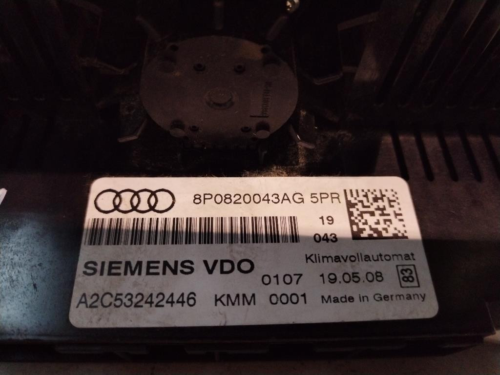 Comandi Clima AUDI A3 Serie (8P1) (05>08)