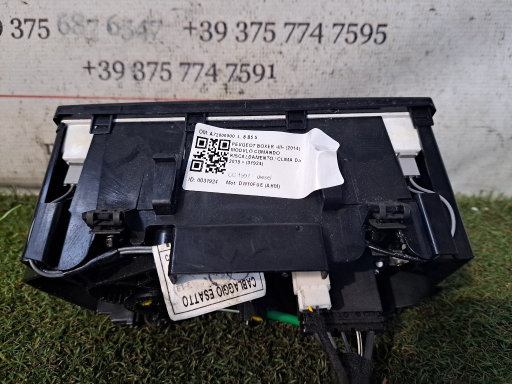Comandi Clima PEUGEOT Boxer 4° Serie