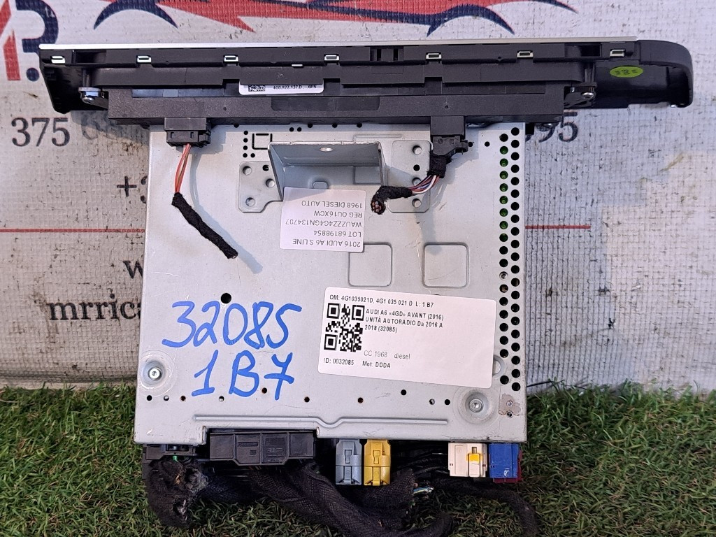 Unità di controllo multimediale navigatore GPS AUDI A6 Avant Serie C7 (4G5) (11>)