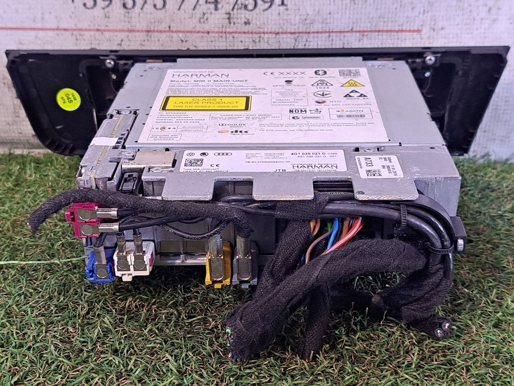 Unità di controllo multimediale navigatore GPS AUDI A6 Avant Serie C7 (4G5) (11>)