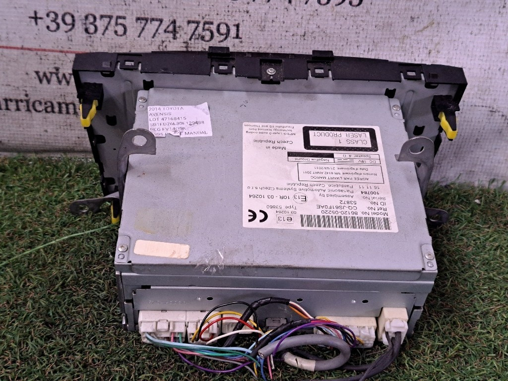 Autoradio TOYOTA Avensis Berlina 3° Serie