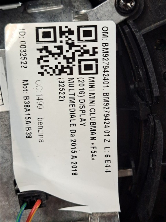 Display MINI Clubman Serie (F54) (15>)