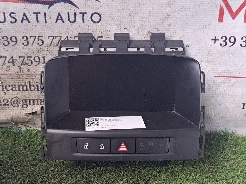 Display multifunzione computer di bordo OPEL Astra J 2° Serie