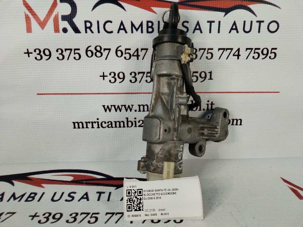 Blocchetto Accensione HYUNDAI Santa Fe 2° Serie