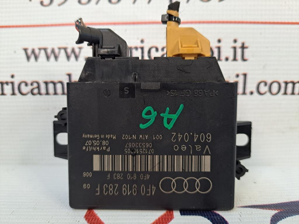 Centralina sensori di parcheggio AUDI A6 Berlina Serie C6 (4F2) (04>12)