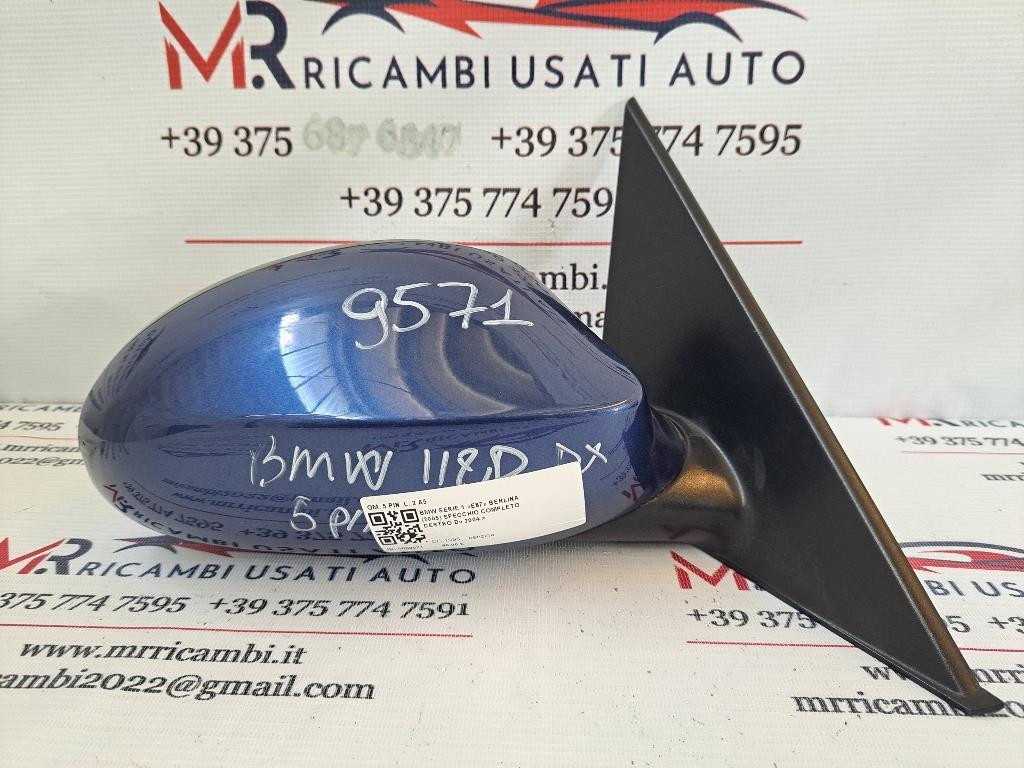 Specchietto Retrovisore Destro BMW Serie 1 Serie (E87) (07>)