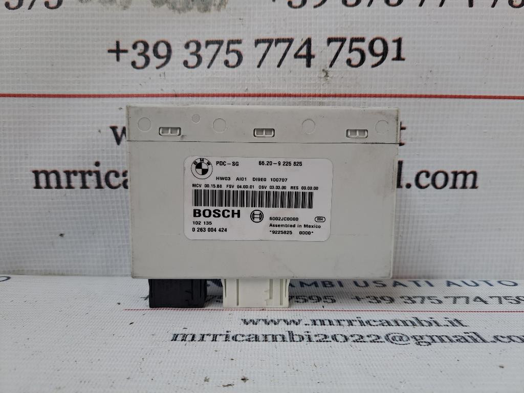 Centralina sensori di parcheggio BMW Serie 3 E90 Berlina 2° Serie