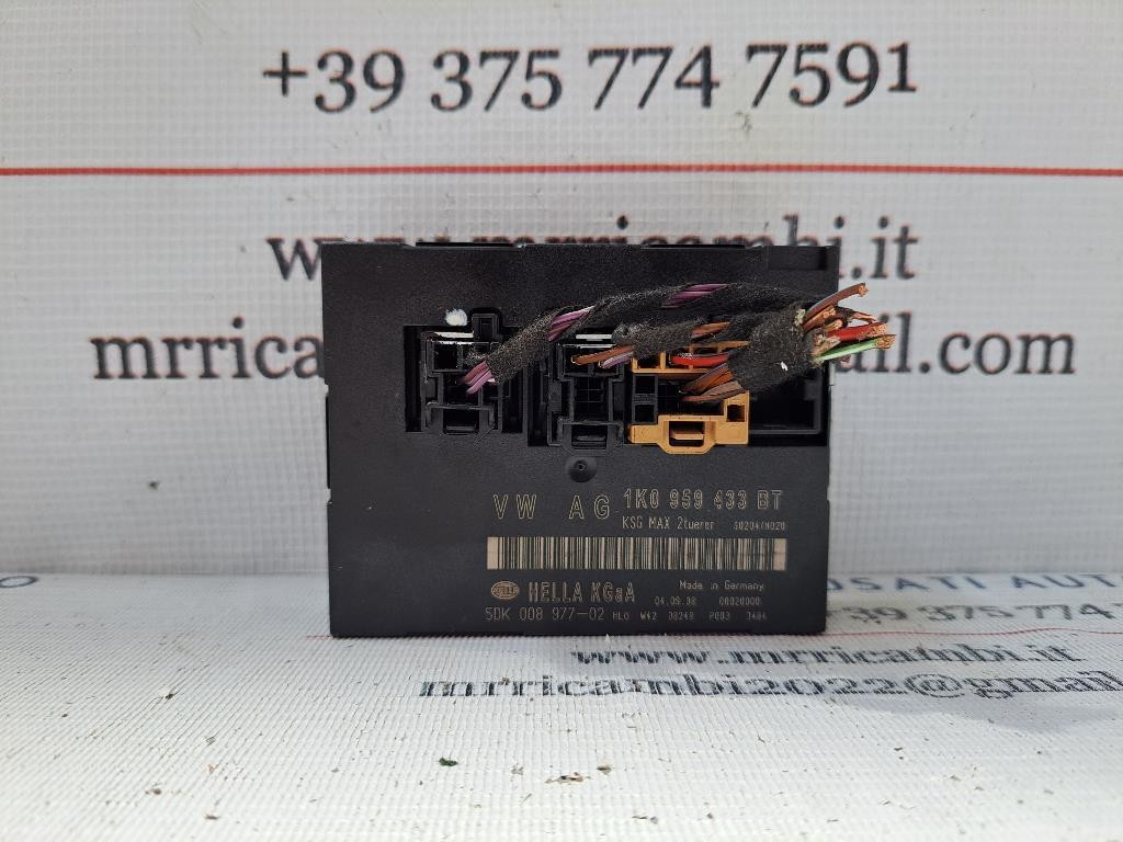 Centralina Comfort VOLKSWAGEN Scirocco Serie (137) (08>14)