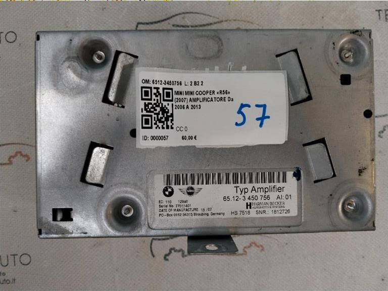 Amplificatore autoradio MINI Cooper 2° Serie