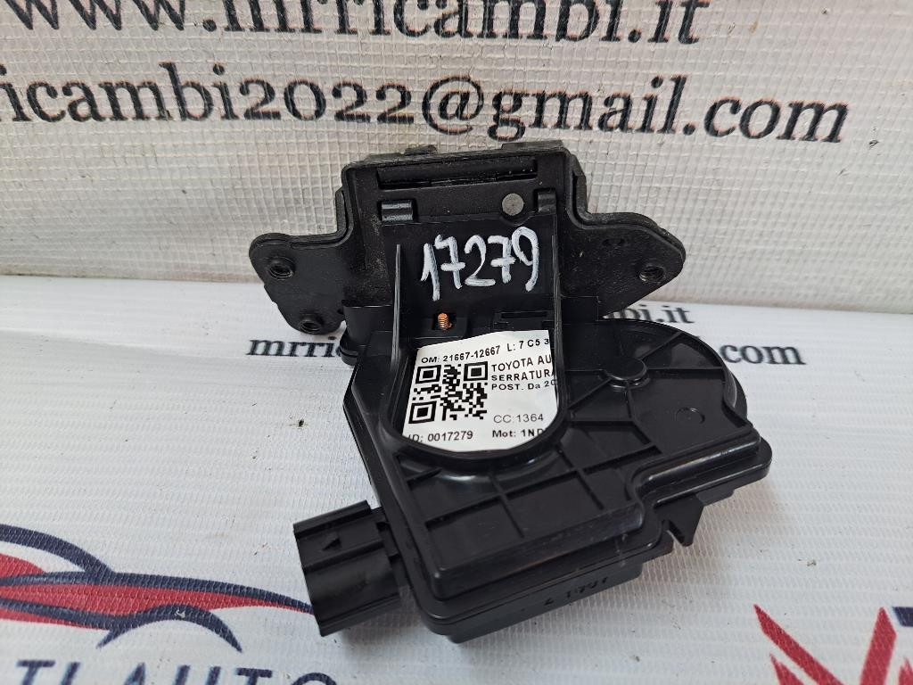 Serratura portellone posteriore TOYOTA Auris Serie (E150) (07>12)