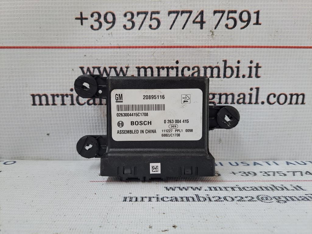 Centralina sensori di parcheggio CHEVROLET Cruze Berlina