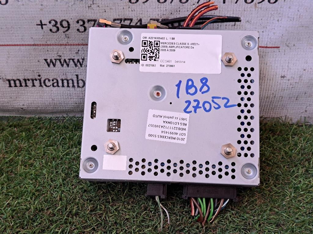 Amplificatore autoradio MERCEDES Classe S W221 5° Serie