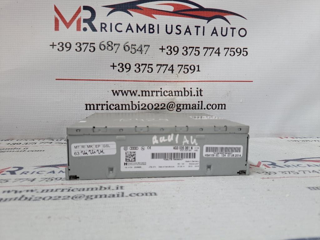 Navigatore AUDI A4 Avant (8K5) (08>15)