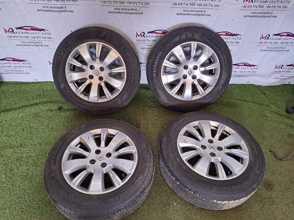 Cerchi completi di gomme (Gomme in omaggio) RENAULT Captur Serie