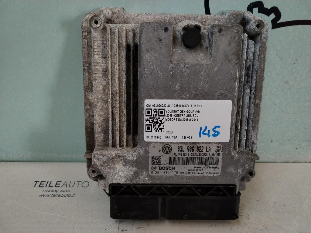 Centralina motore VOLKSWAGEN Golf 6 Berlina (08>12)
