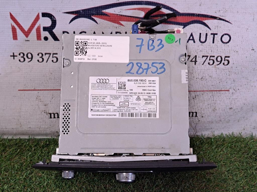 Navigatore AUDI Q3 Serie (8UB) (11>14)