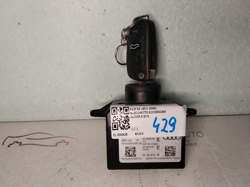 Blocchetto Accensione AUDI A6 Avant Serie C6 (4F5) (04>12)