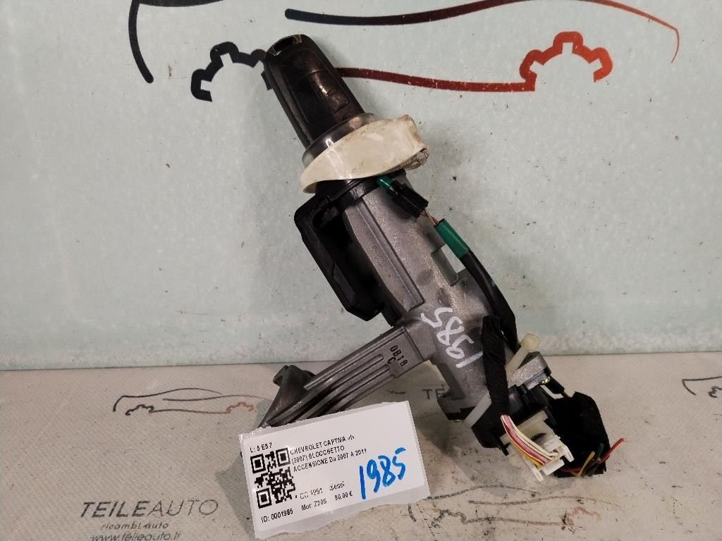 Blocchetto Accensione CHEVROLET Captiva 1° Serie