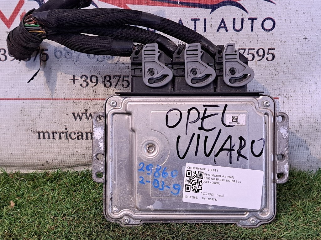 Centralina motore OPEL Vivaro Serie  (A) (06>14)
