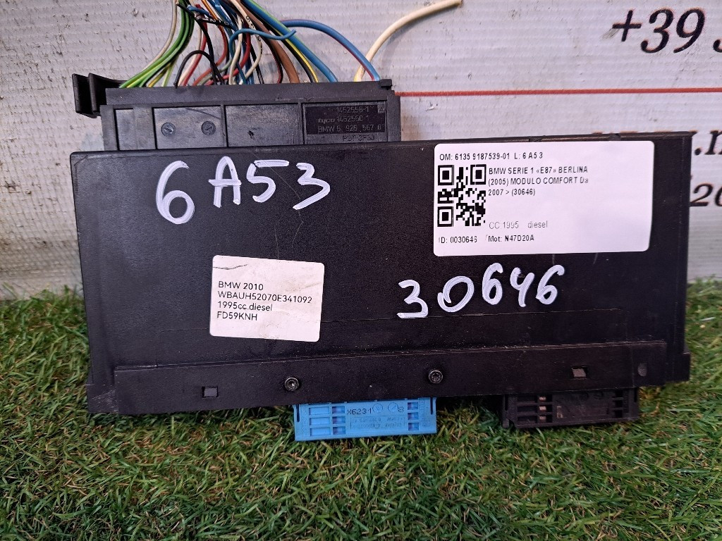 Centralina Comfort BMW Serie 1 Serie (E87) (04>07)