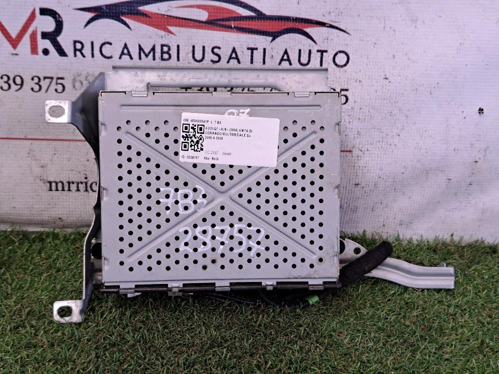 Unità di controllo multimediale navigatore GPS AUDI Q7 Serie (4LB) (05>15)