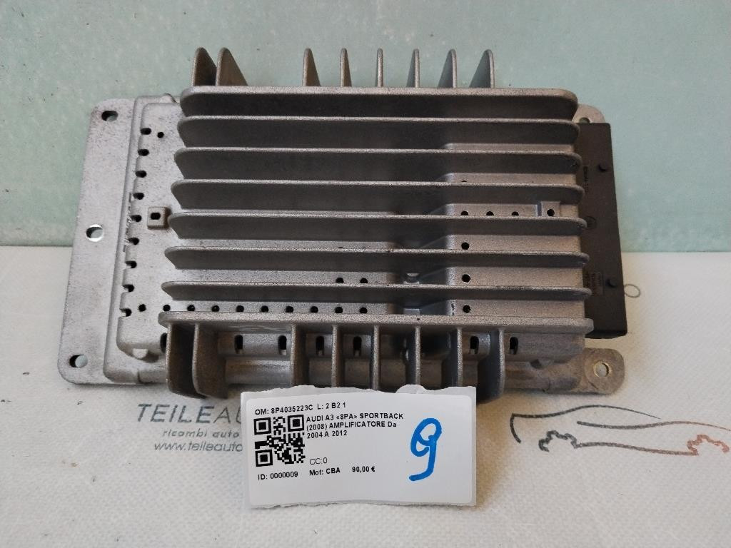 Amplificatore autoradio AUDI A3 Serie (8P1) (03>05)