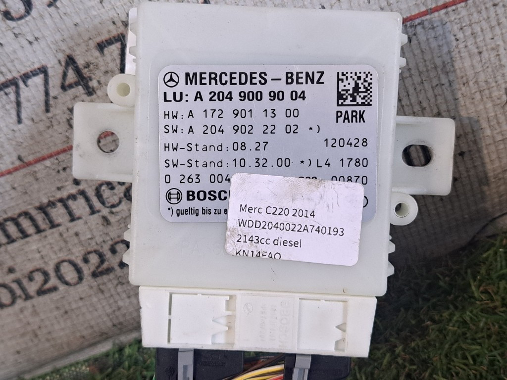 Centralina sensori di parcheggio MERCEDES Classe C Berlina W204