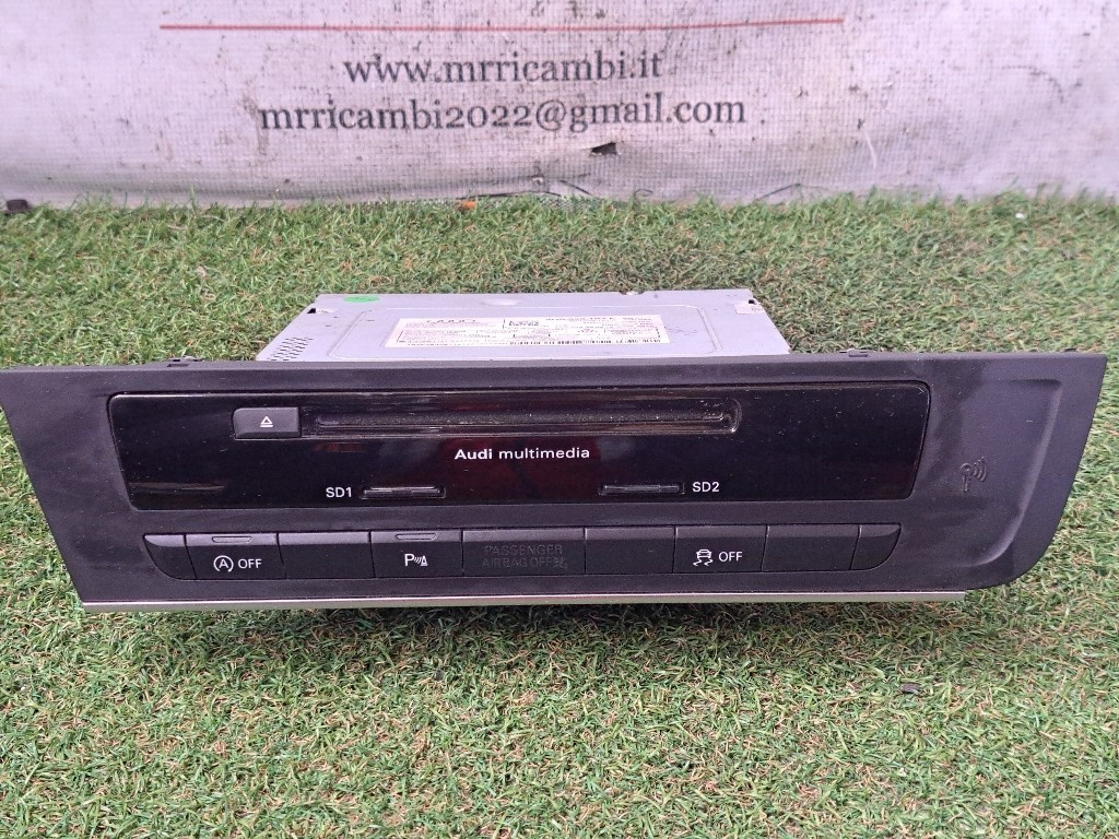 Unità di controllo multimediale navigatore GPS AUDI A6 Berlina Serie C7 (4GC) (11>)